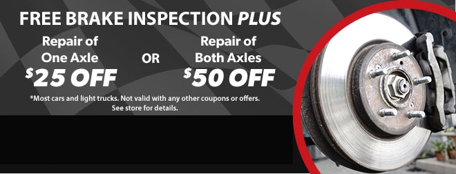 Free Brake Inspection Plus